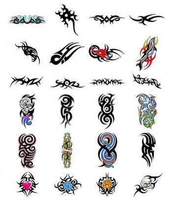 Tribal Symbols Tattoos